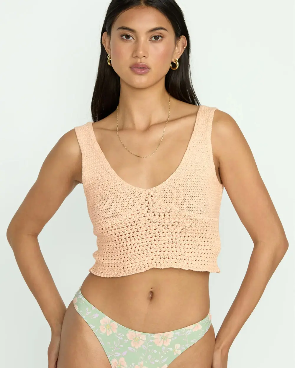 Cade Sweater - Light Peach
