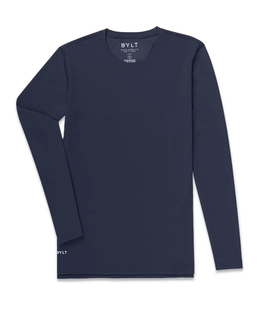 Long Sleeve: Lux Split Hem