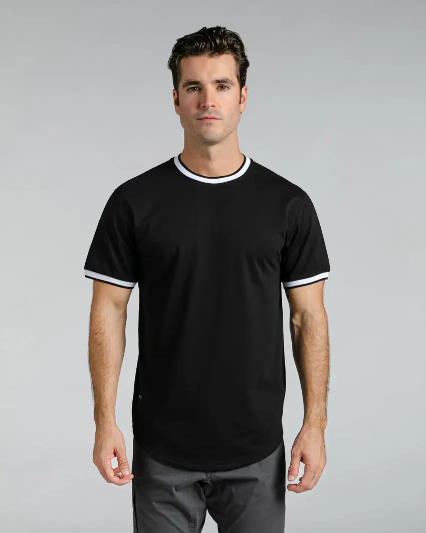 Striped Ringer Tee