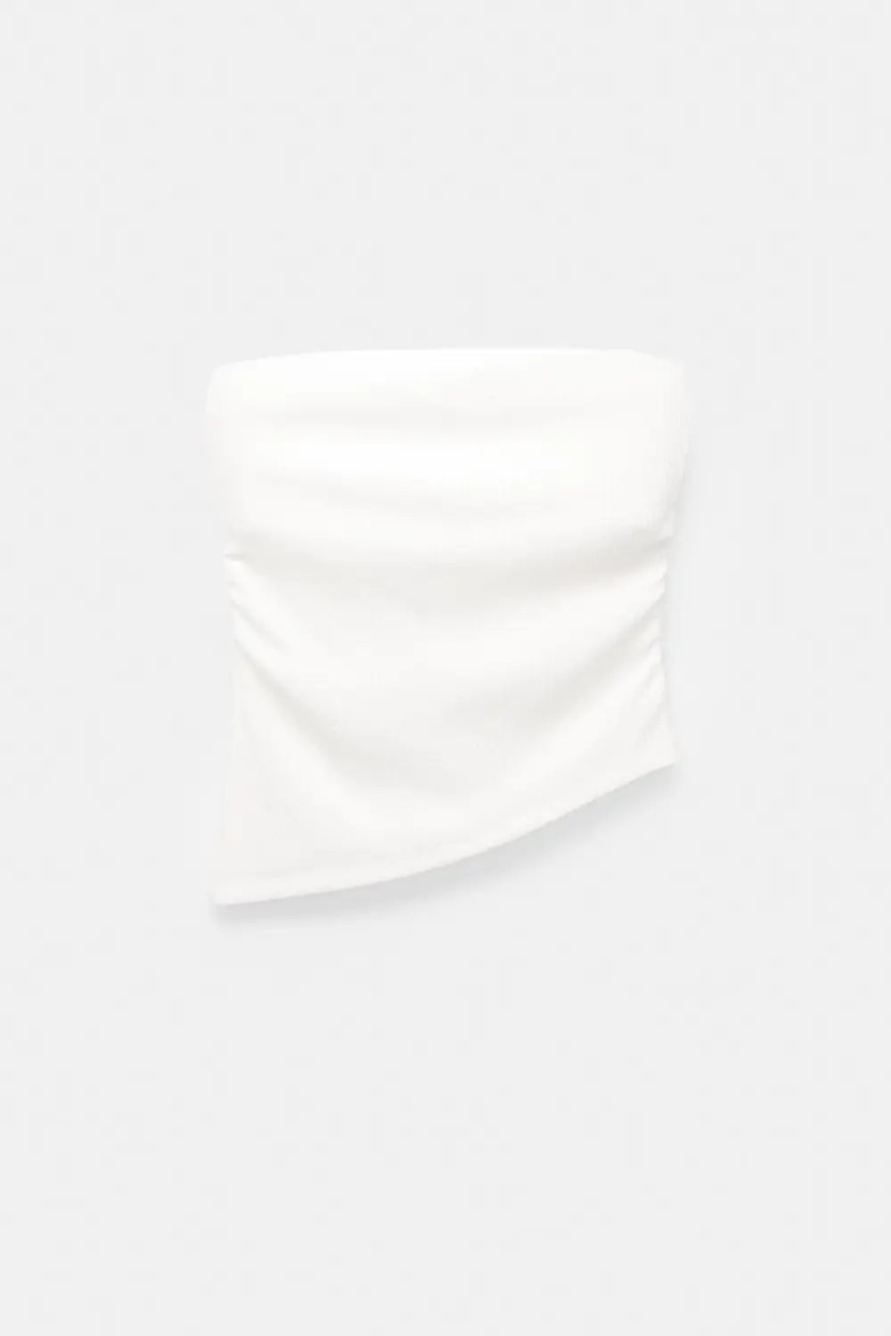 Asymmetric bandeau top