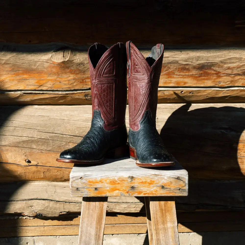 Dillon Ostrich Boots