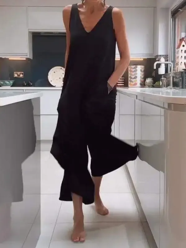 Casual Simple Women's Jumpsuit