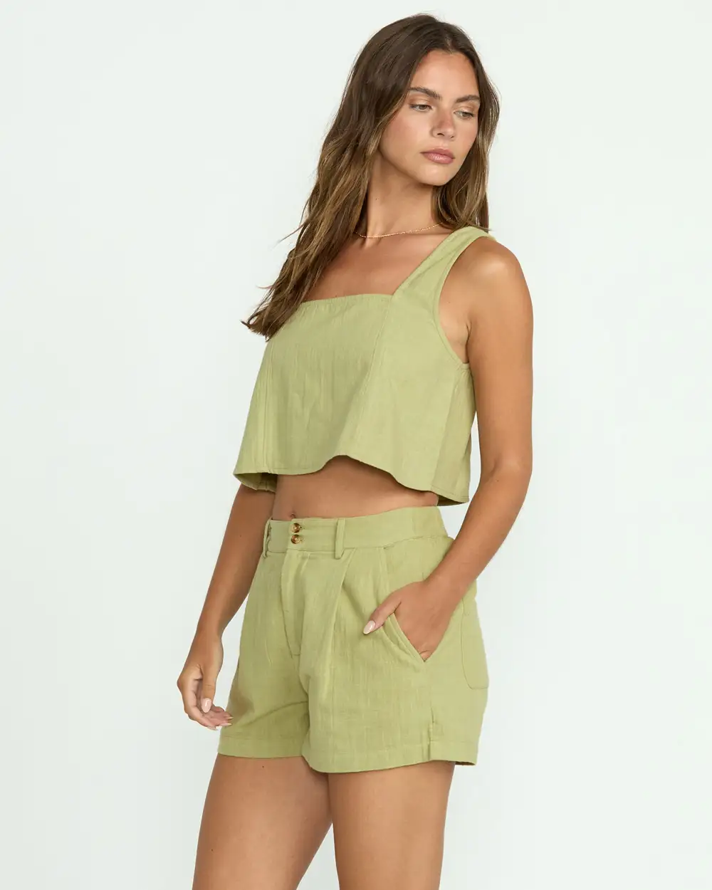 Tailor Made Shorts - Avocado