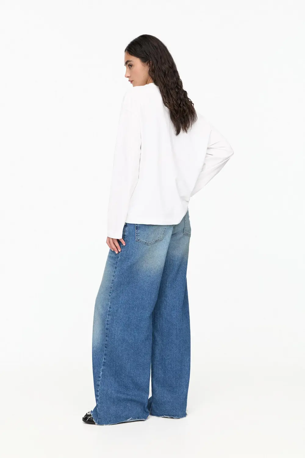 Camiseta manga larga oversize