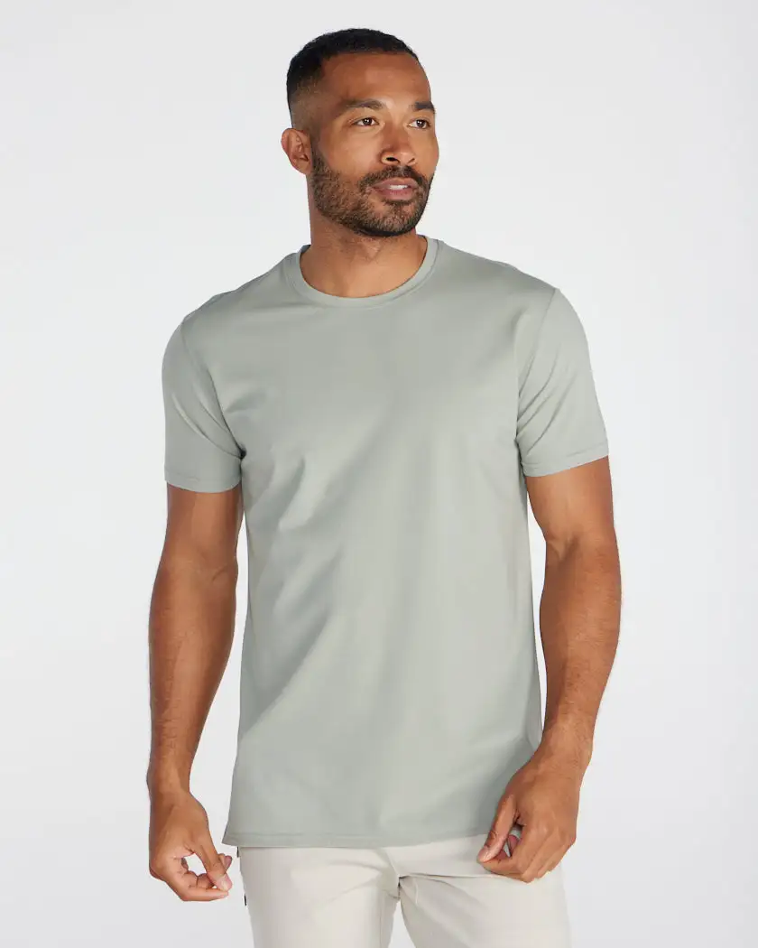Limitless Short Sleeve Split Hem
