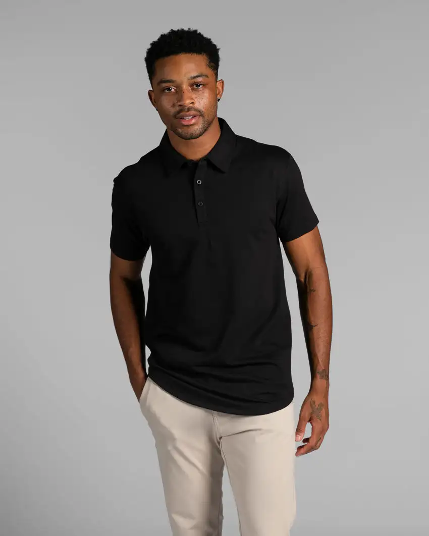 Drop-Cut Polo: Bylt Signature