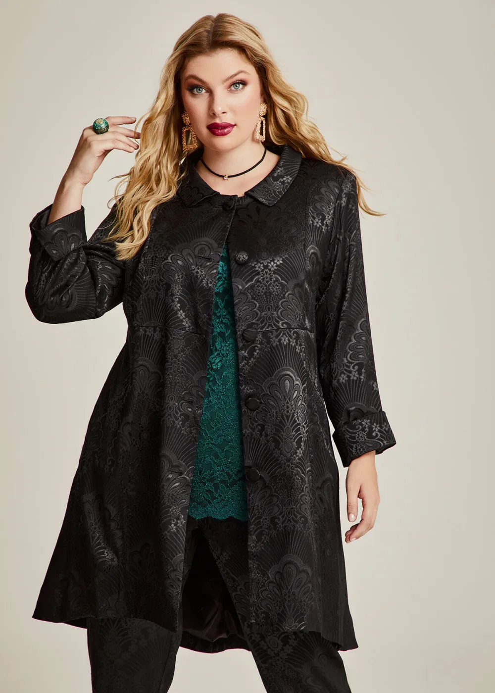 Tully Jacquard Opera Jacket