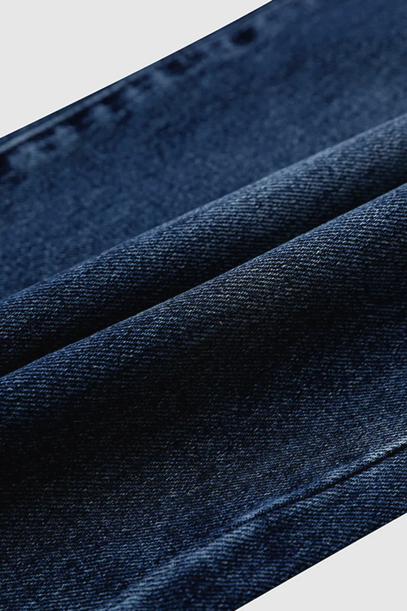 Slant Pocket Mid Waist Wide Leg Crop Jeans