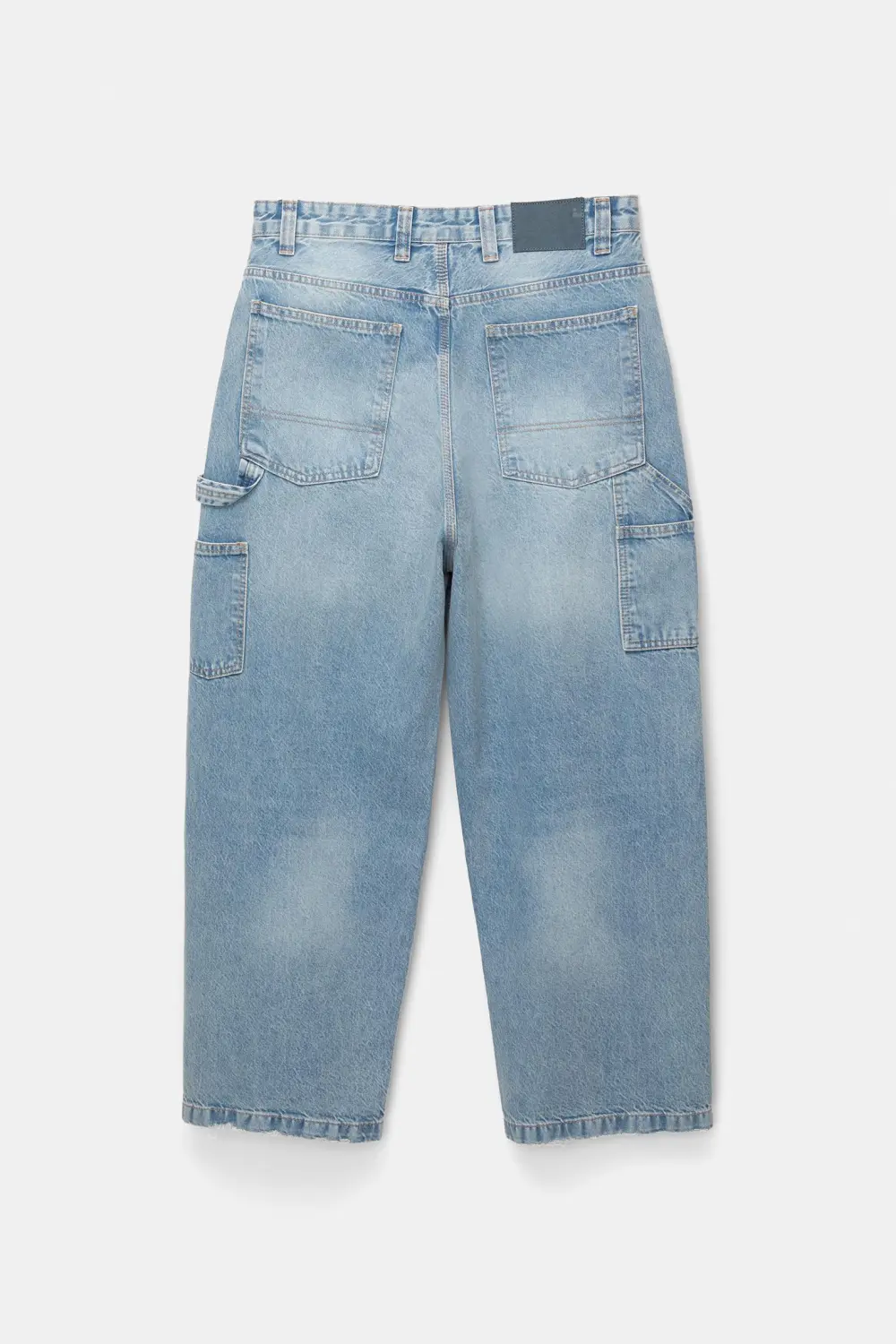 Wide-leg carpenter jeans