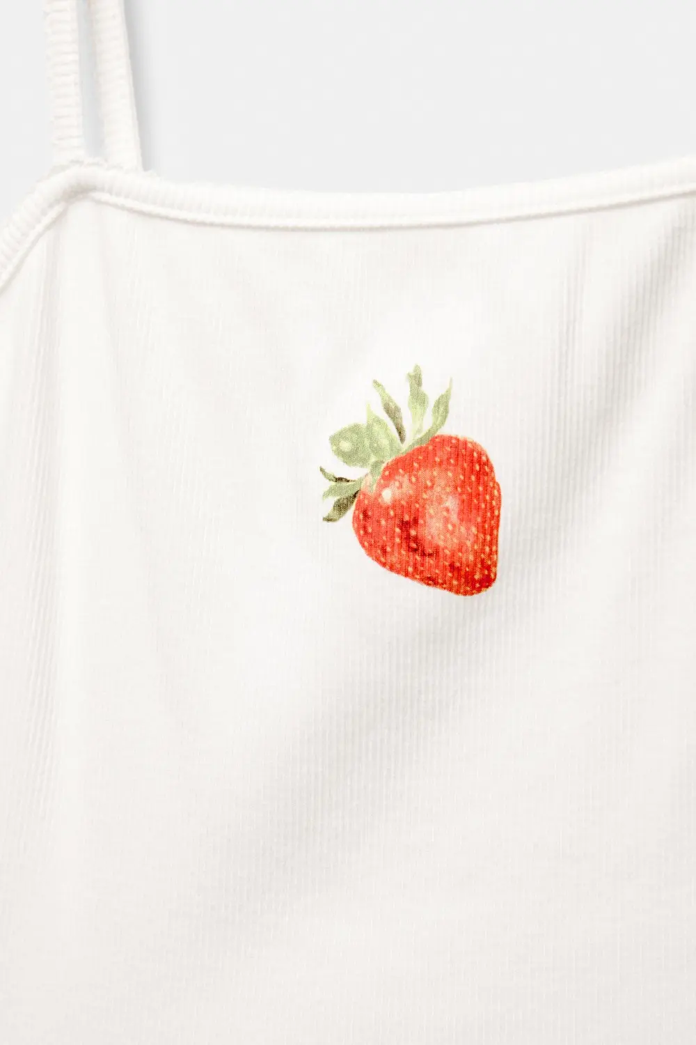 Strawberry strappy top