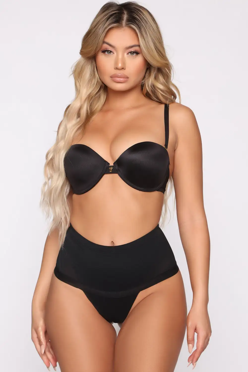 Little Secret Shapewear Thong Panty - Black