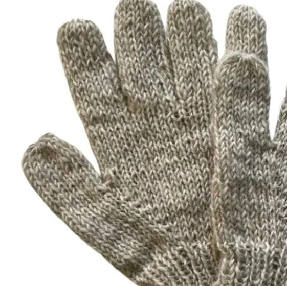 plain wool gloves