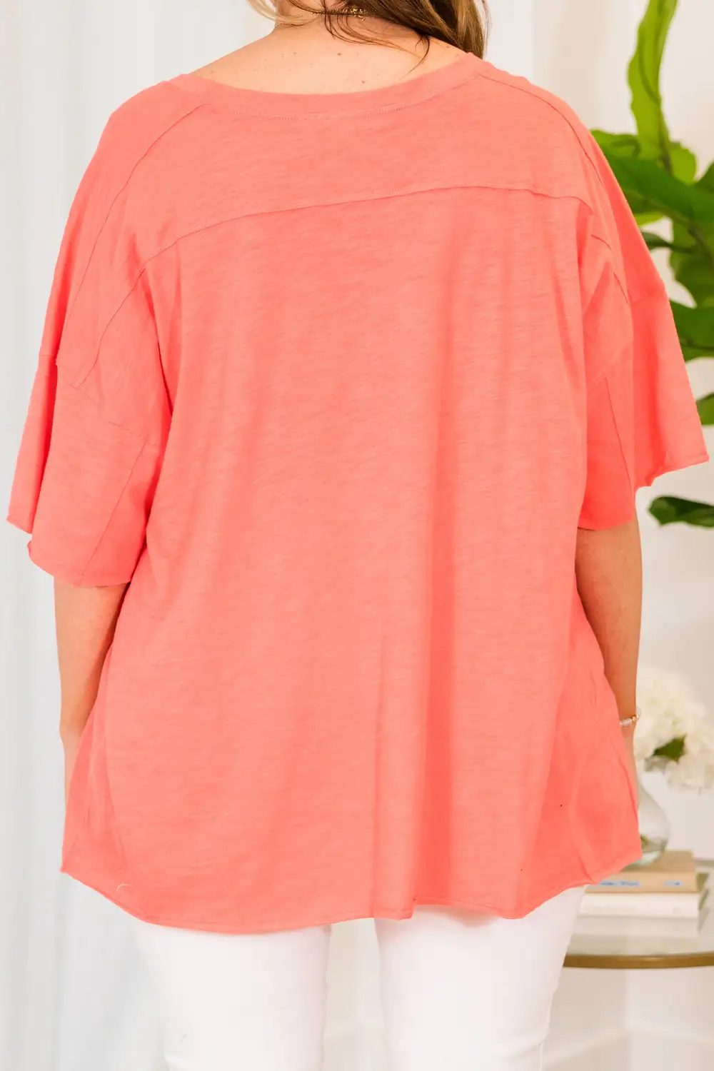 Make You Happy Top, Coral