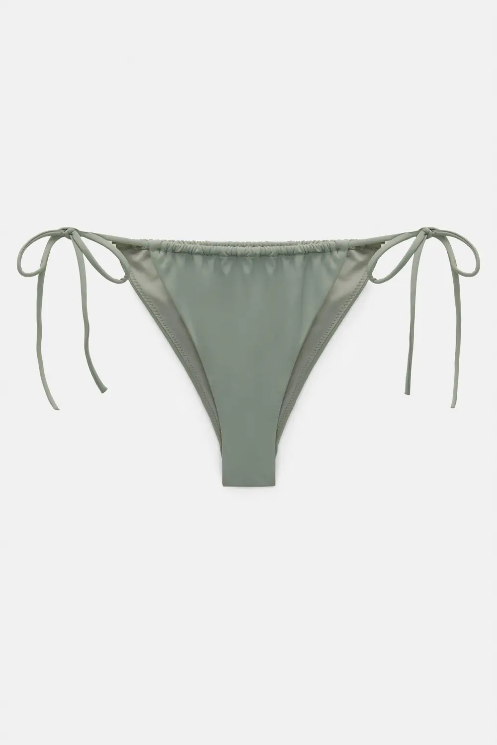 Basic gathered bikini bottoms