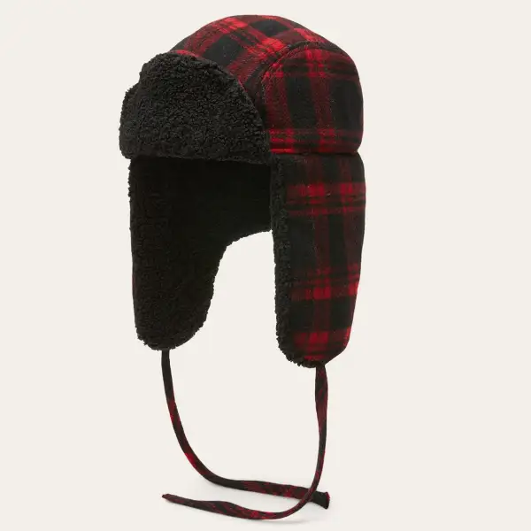 Bomber Cap Shadow Plaid