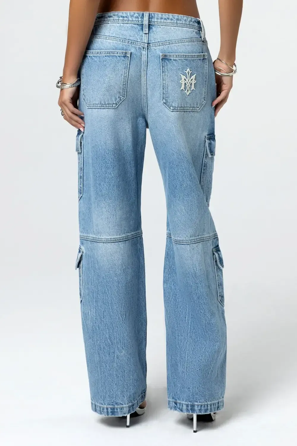 Posh Denim Cargo