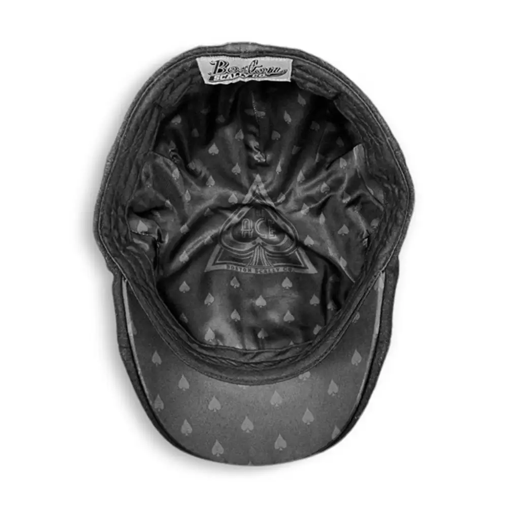 The Ace Boston Scally Cap - Black