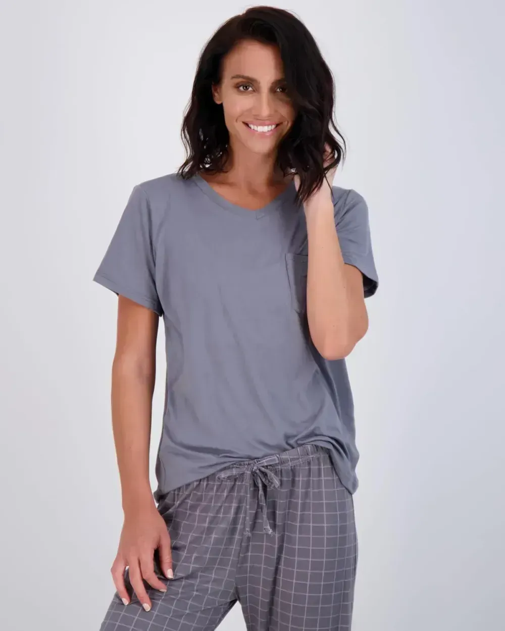 2 Pack: Women’s Pajama Set Super-Soft Short & Long Sleeve Top With Pants (Available In Plus Size)