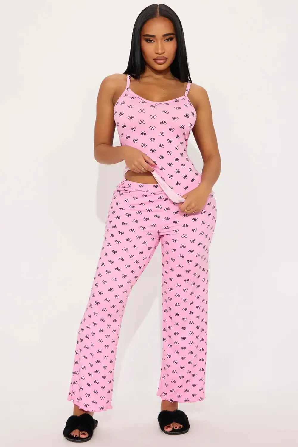 Stay Cute PJ Pant Set - Pink