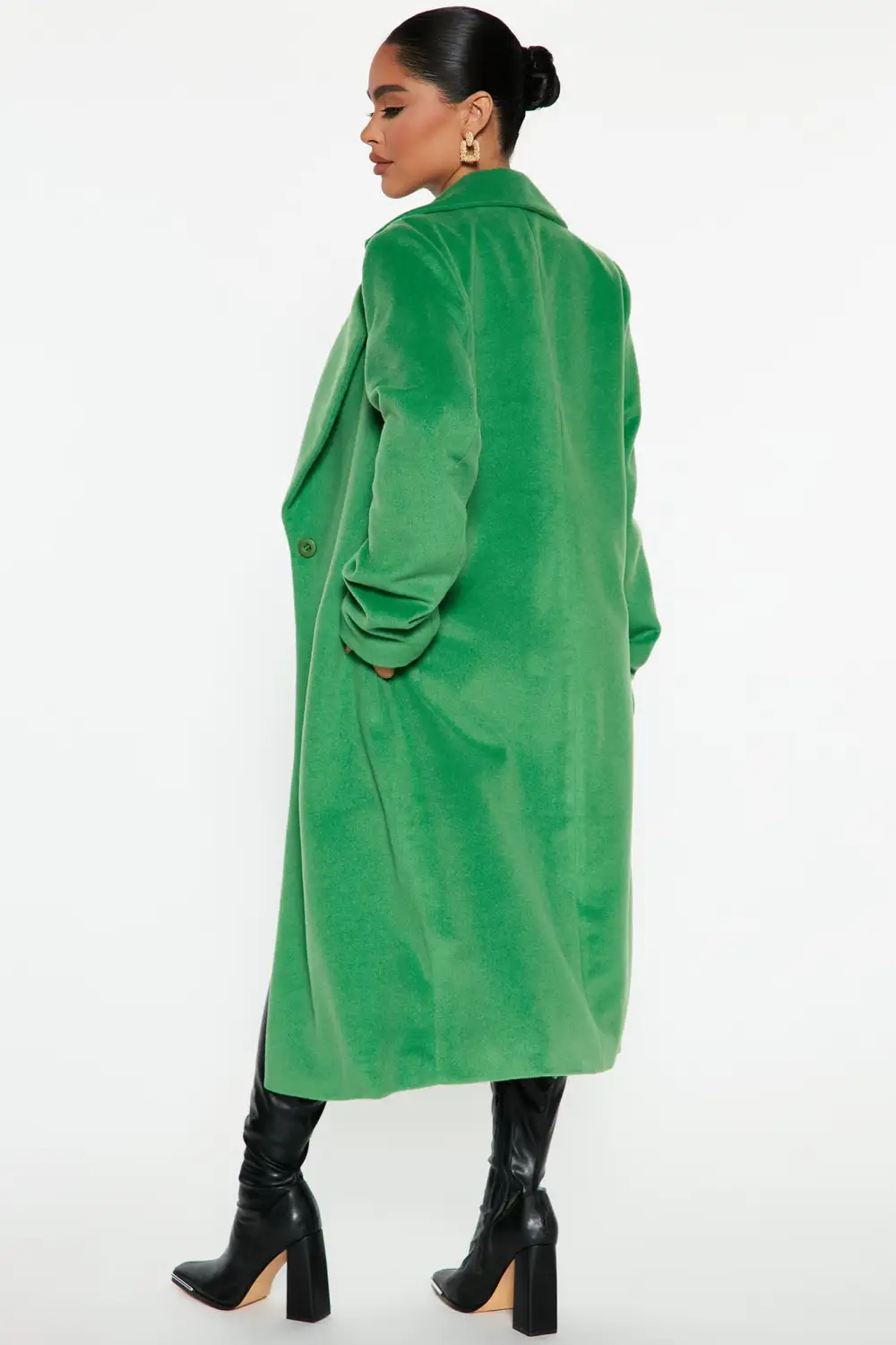 Going Places Coat - Kelly Green