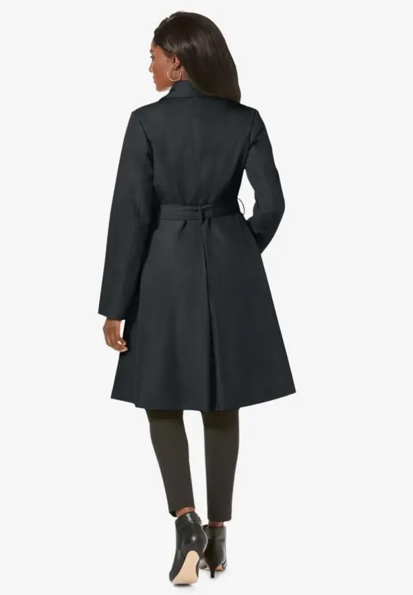 Pleated Trench Coat
