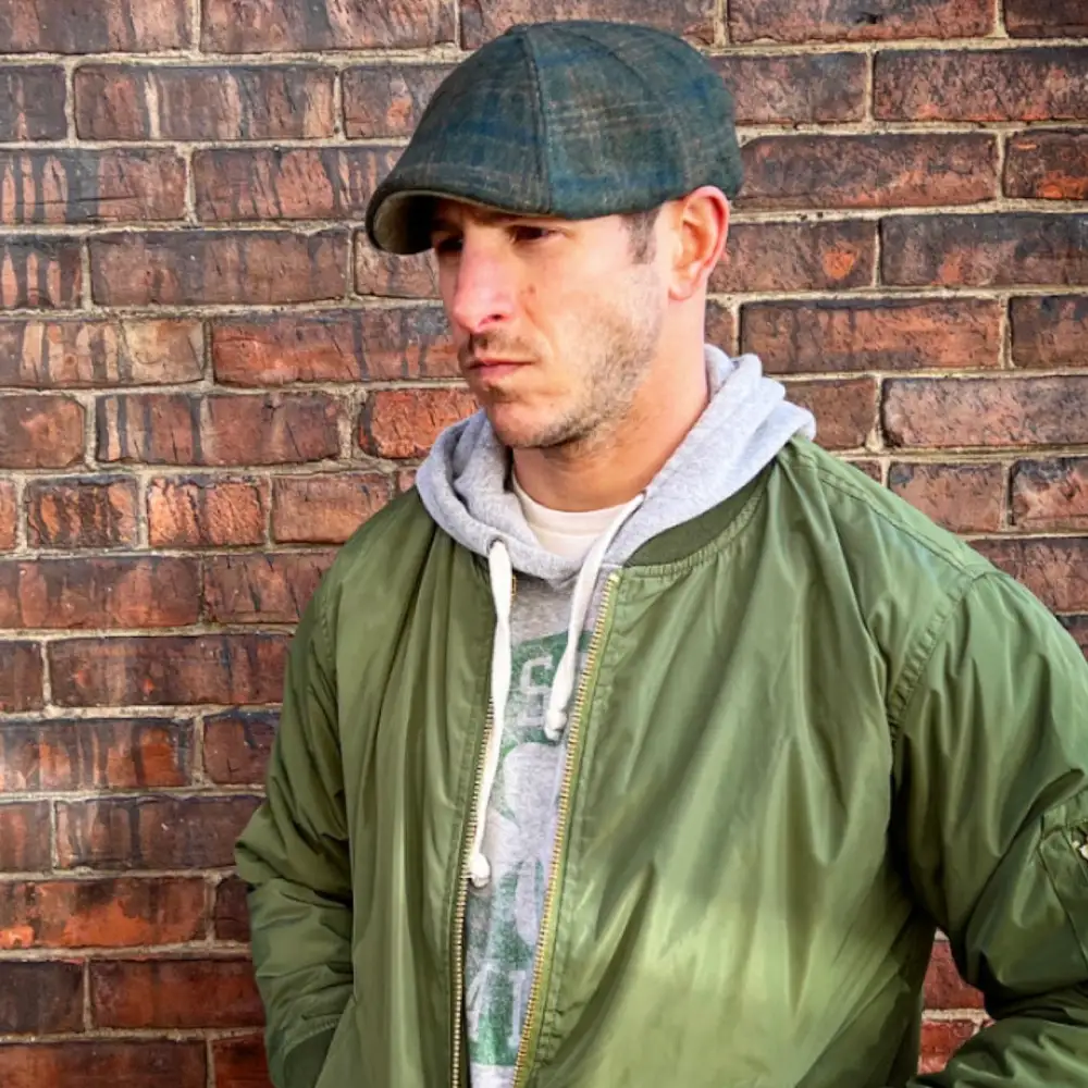 The Irish Rose Peaky Boston Scally Cap - Plaid