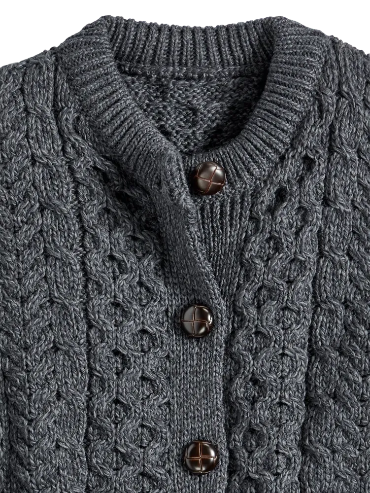 Women's Irish Wool Timeless Cardigan