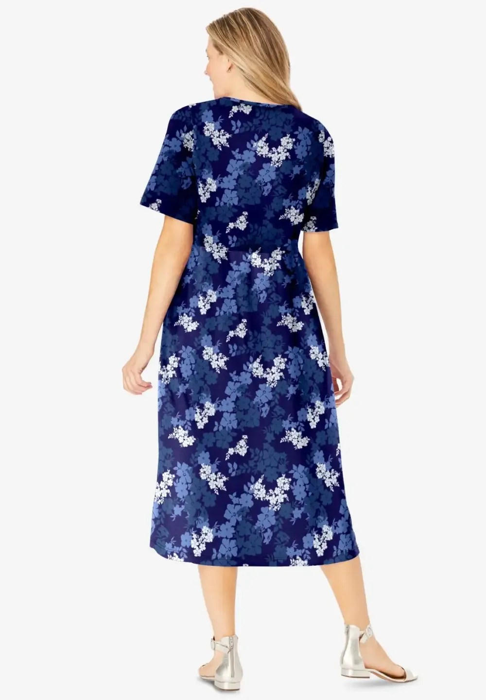Button-Front Essential Dress