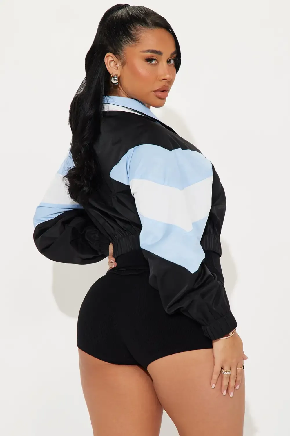 Fierce Flex Active Jacket - Black/combo