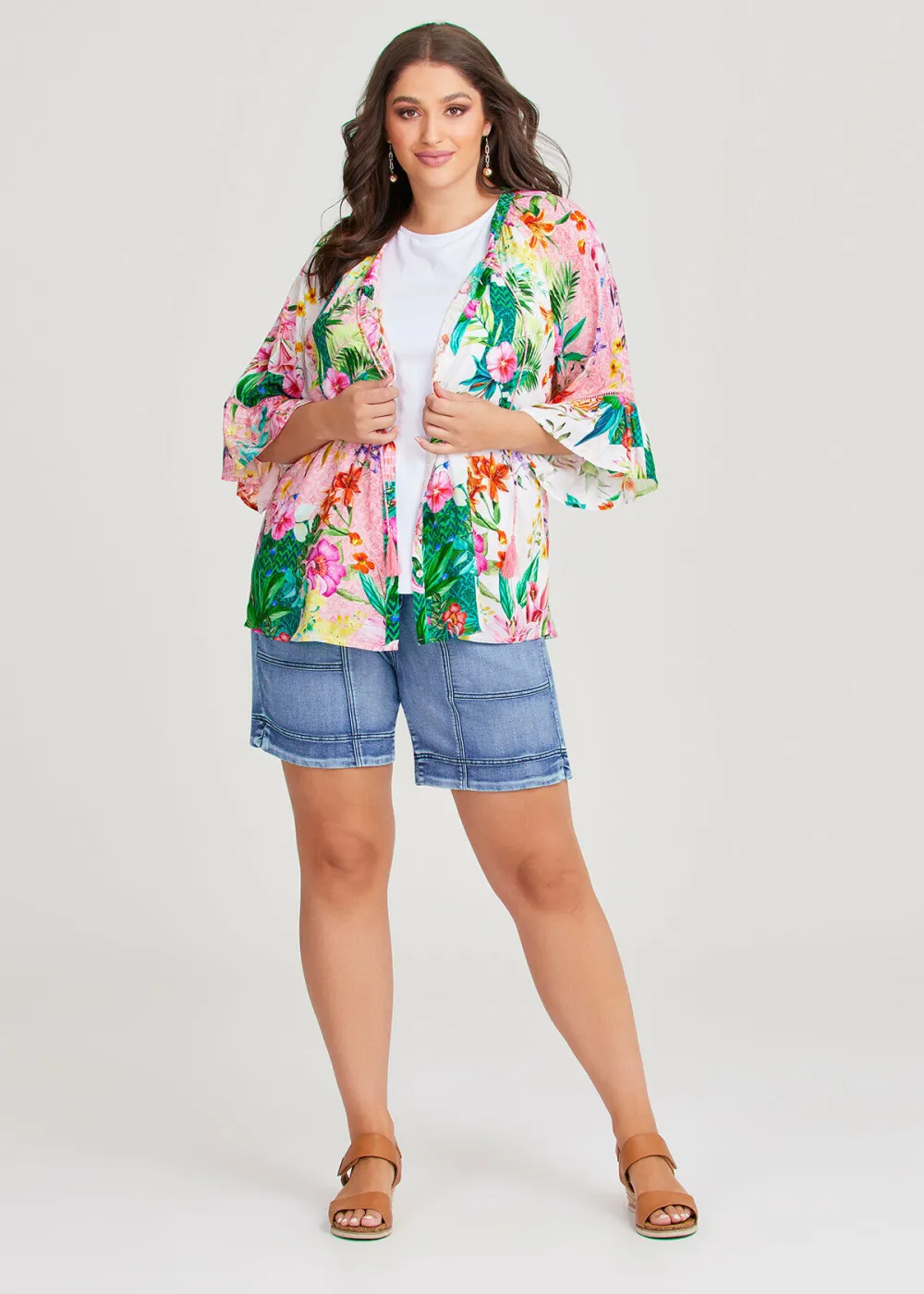 Cotton Pocket Denim Short