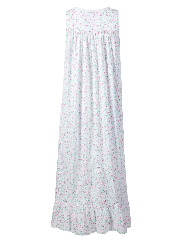 Eileen West Moonlight Sonata Long Cotton Lawn Nightgown