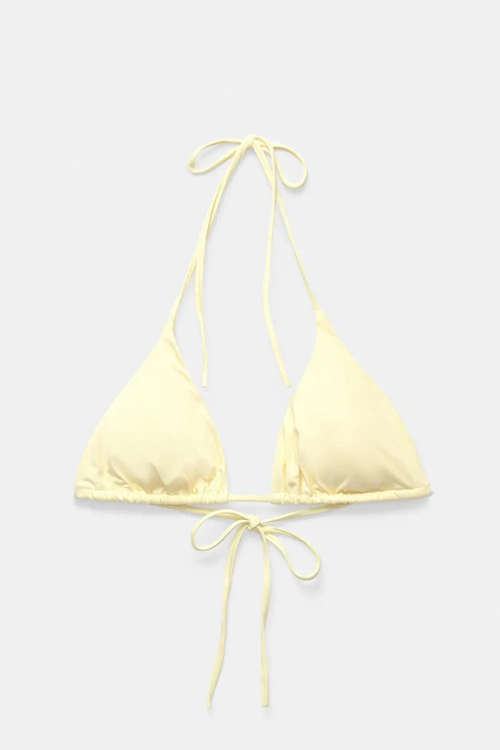 Triangle bikini top