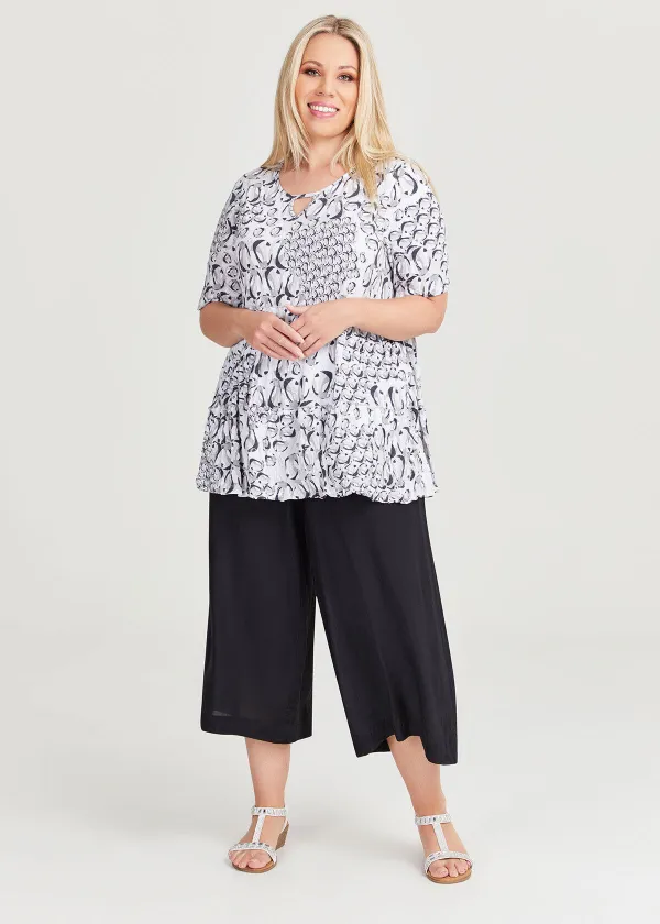 Tier Bamboo Foil Crush Top