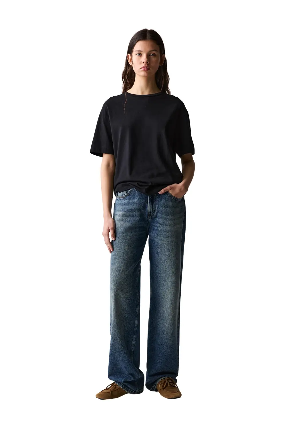 Camiseta oversize algodón