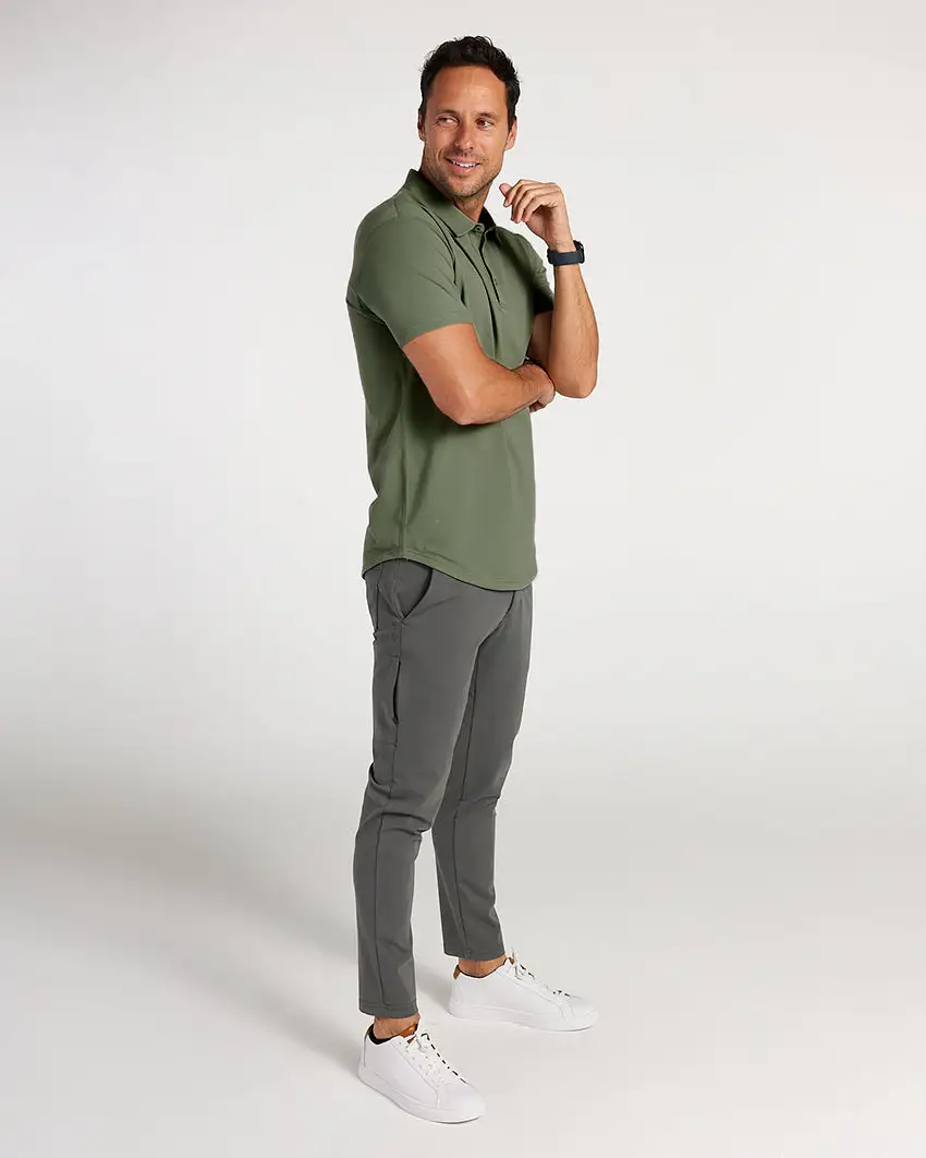 Drop-Cut Polo: Bylt Signature