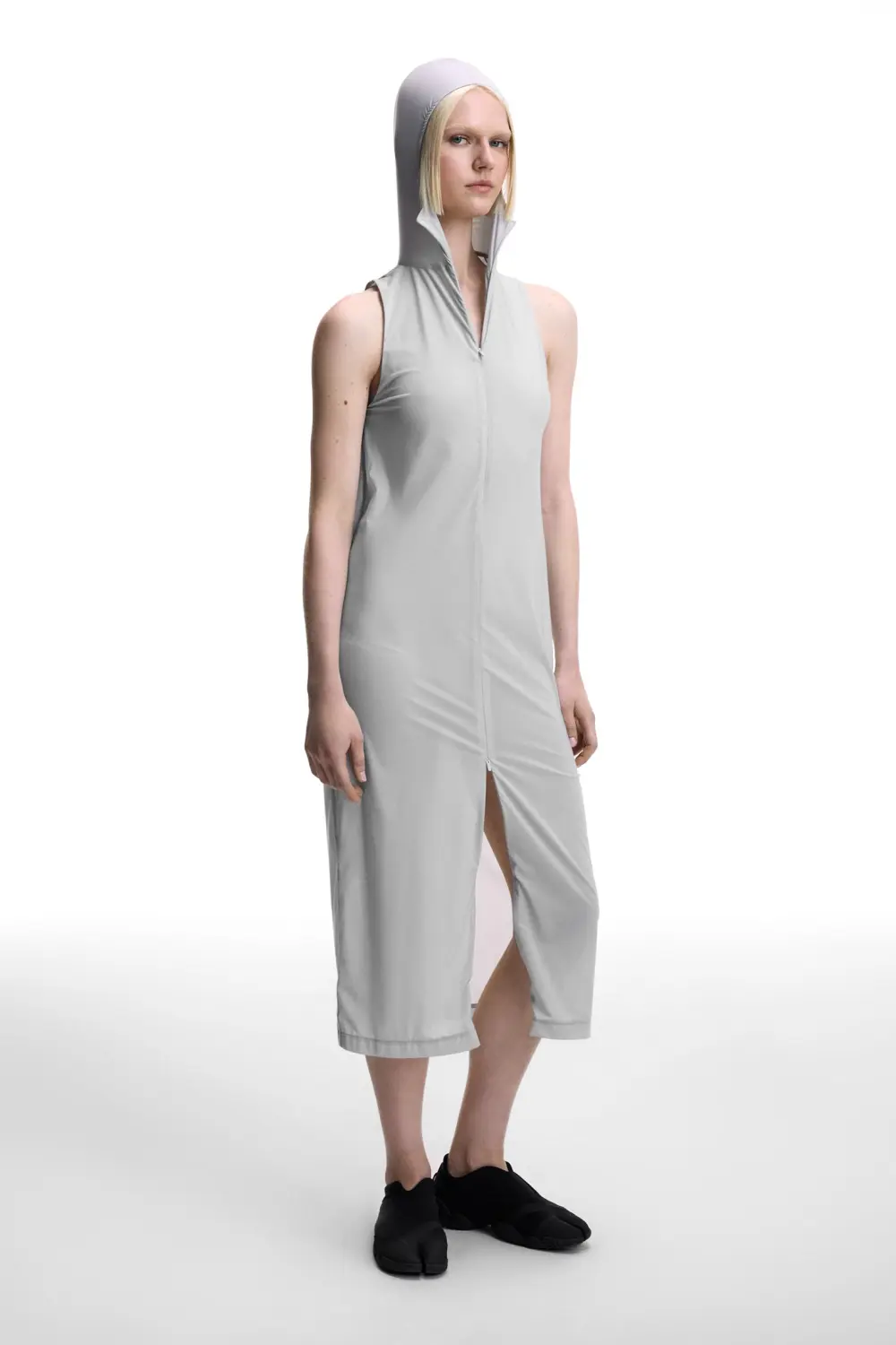 Vestido largo capucha Johanna Parv